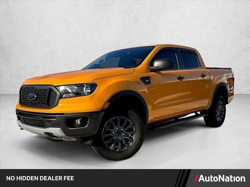 Cyber Orange Metallic Tricoat 2021 Ford Ranger XLT