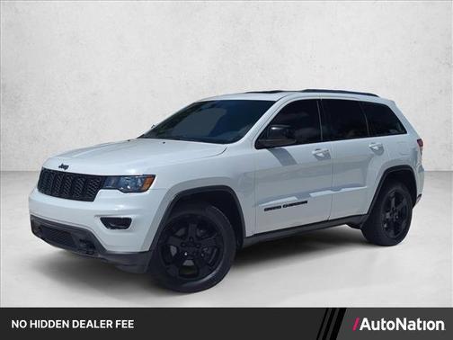Bright White Clearcoat 2018 Jeep Grand Cherokee Upland