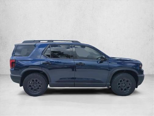 Obsidian Blue Pearl 2026 Honda Passport AWD TrailSport Elite Blackout