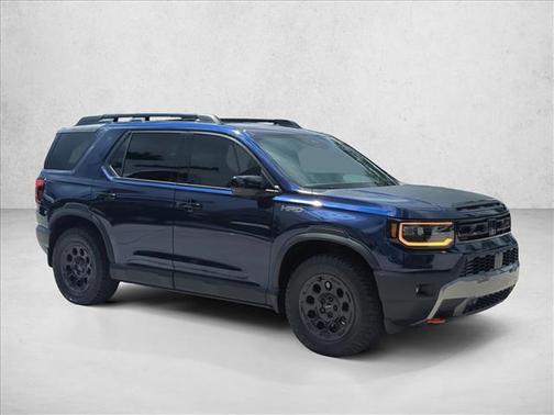 Obsidian Blue Pearl 2026 Honda Passport AWD TrailSport Elite Blackout