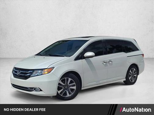 White Diamond Pearl 2016 Honda Odyssey Touring Elite