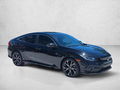 Crystal Black Pearl 2020 Honda Civic Sport