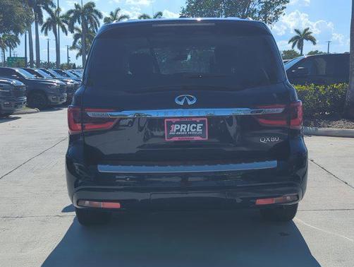 Hermosa Blue 2018 INFINITI QX80 Base