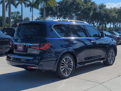 Hermosa Blue 2018 INFINITI QX80 Base