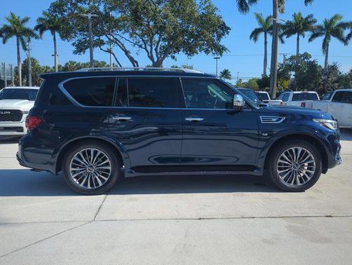 Hermosa Blue 2018 INFINITI QX80 Base
