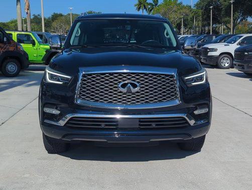 Hermosa Blue 2018 INFINITI QX80 Base