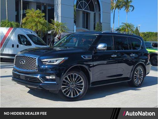 Hermosa Blue 2018 INFINITI QX80 Base