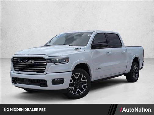 Bright White Clearcoat 2026 RAM 1500 Laramie