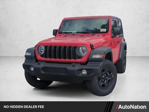 Firecracker Red Clearcoat 2026 Jeep Wrangler Sport