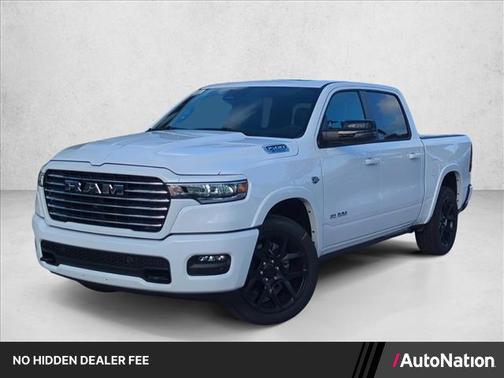 Bright White Clearcoat 2026 RAM 1500 Laramie