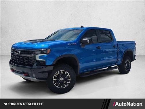 Riptide Blue Metallic 2025 Chevrolet Silverado 1500 ZR2