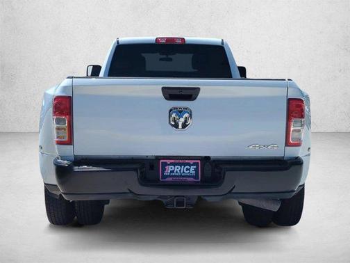 Bright White Clearcoat 2023 RAM 3500 Tradesman Crew Cab 4x4 8' Box