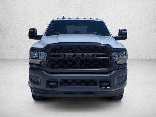 Bright White Clearcoat 2023 RAM 3500 Tradesman Crew Cab 4x4 8' Box
