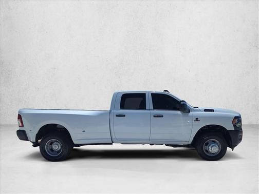 Bright White Clearcoat 2023 RAM 3500 Tradesman Crew Cab 4x4 8' Box