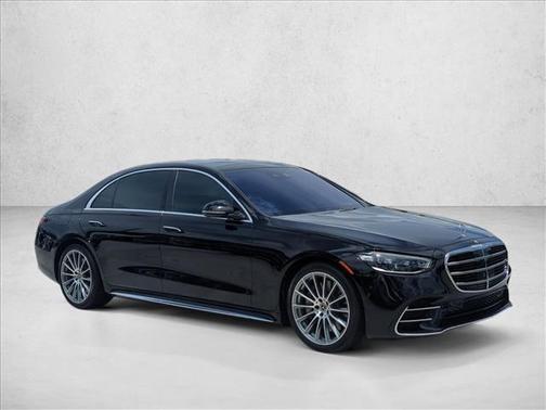 Black 2021 Mercedes-Benz S-Class 4MATIC