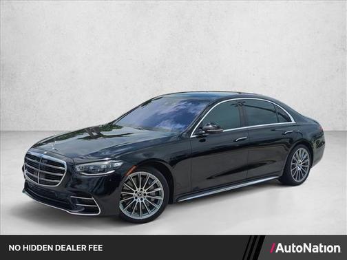 Black 2021 Mercedes-Benz S-Class 4MATIC