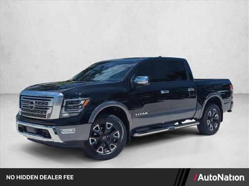 Super Black 2023 Nissan Titan Platinum Reserve