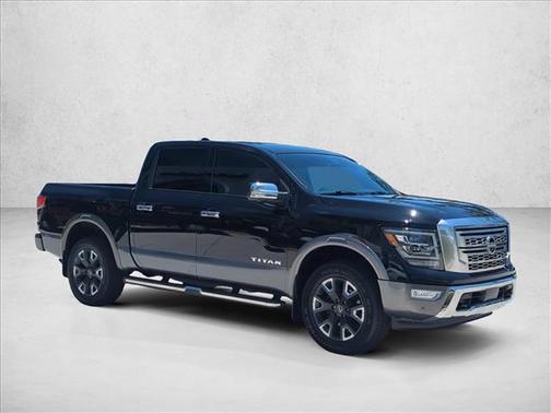 Super Black 2023 Nissan Titan Platinum Reserve