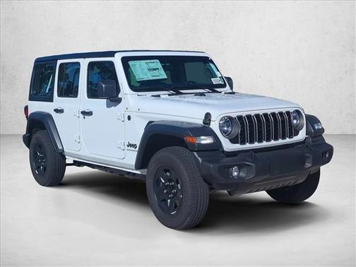 Bright White Clearcoat 2026 Jeep Wrangler Sport