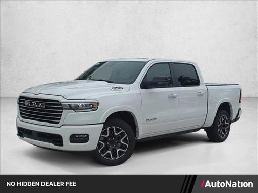 Bright White Clearcoat 2026 RAM 1500 Laramie