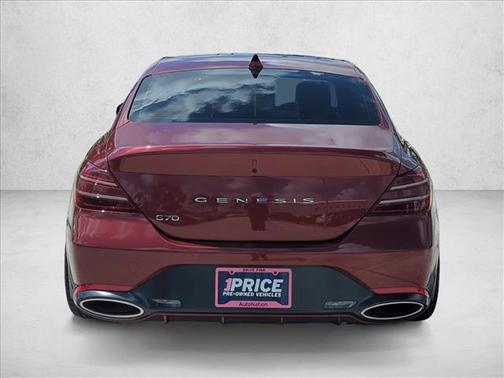 Cavendish Red 2024 Genesis G70 2.5T RWD