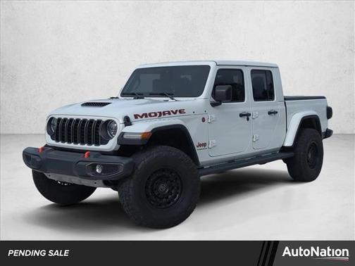 Bright White Clearcoat 2025 Jeep Gladiator Mojave 4x4