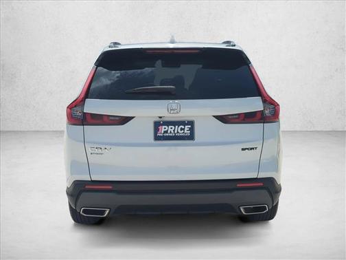 Platinum White Pearl 2025 Honda CR-V Hybrid Sport FWD