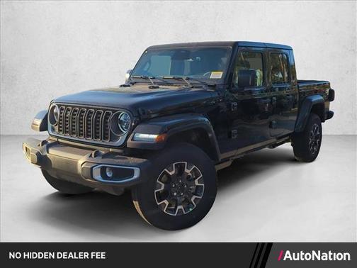 Black Clearcoat 2026 Jeep Gladiator Sahara 4x4