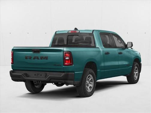Serrano Green Metallic 2026 RAM 1500 Warlock Crew Cab 4x4 5'7' Box
