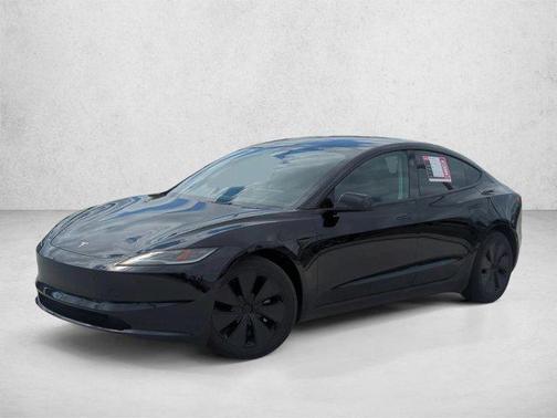 Solid Black 2024 Tesla Model 3 Standard Range