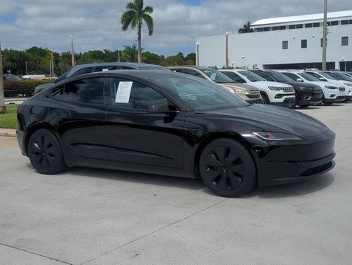 Solid Black 2024 Tesla Model 3 Standard Range
