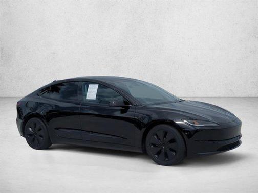 Solid Black 2024 Tesla Model 3 Standard Range