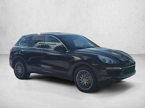 Black 2012 Porsche Cayenne Cayenne S Hybrid
