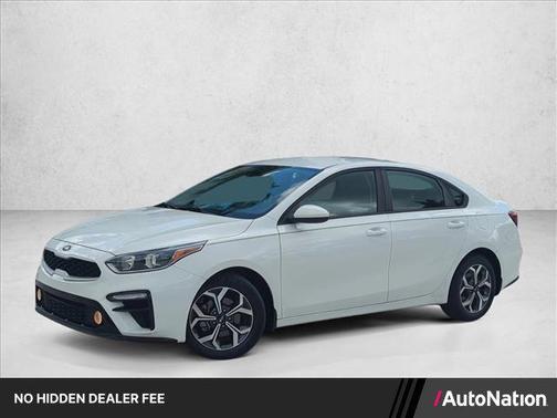Clear White 2021 Kia Forte LXS