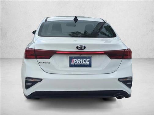 Clear White 2021 Kia Forte LXS