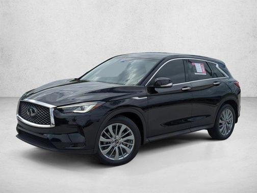 Black Obsidian 2023 INFINITI QX50 PURE AWD