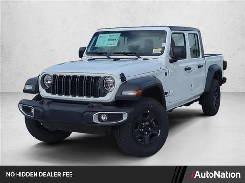 Bright White Clearcoat 2026 Jeep Gladiator Sport