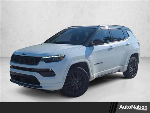 Bright White Clearcoat 2023 Jeep Compass High Altitude