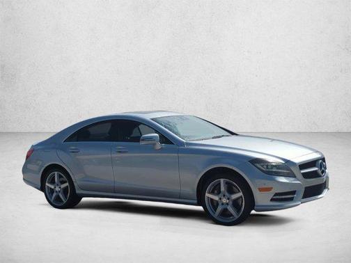 Palladium Silver Metallic 2014 Mercedes-Benz CLS-Class CLS 550