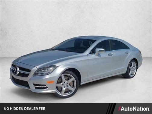Palladium Silver Metallic 2014 Mercedes-Benz CLS-Class CLS 550