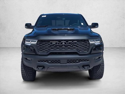 Diamond Black Crystal Pearlcoat 2026 RAM 1500 RHO Crew Cab 4x4 5'7' Box