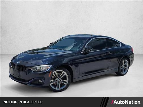 Blue 2017 BMW 430 i xDrive