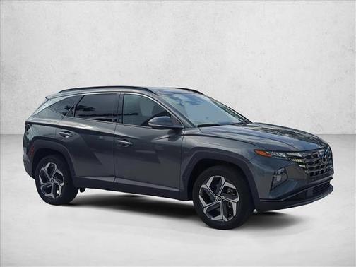 Amazon Gray 2023 Hyundai TUCSON Limited