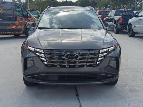 Amazon Gray 2023 Hyundai TUCSON Limited
