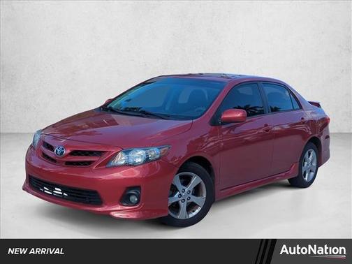 Barcelona Red Metallic 2013 Toyota Corolla S