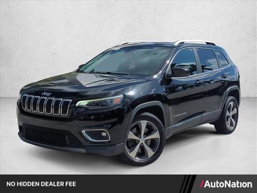 Diamond Black Crystal Pearlcoat 2020 Jeep Cherokee Limited