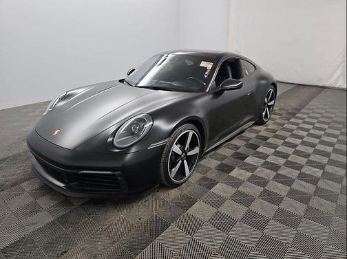 Black 2020 Porsche 911 Carrera