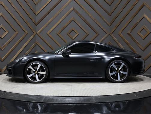 Black 2020 Porsche 911 Carrera