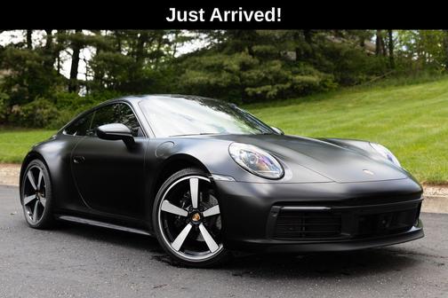 Black 2020 Porsche 911 Carrera