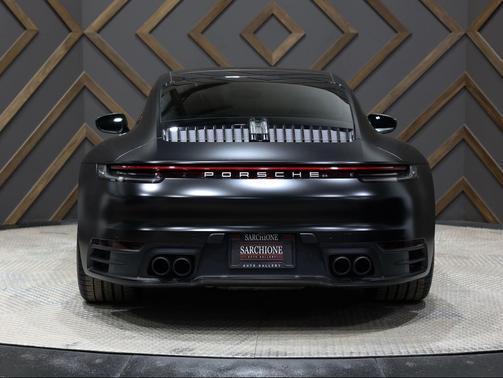 Black 2020 Porsche 911 Carrera